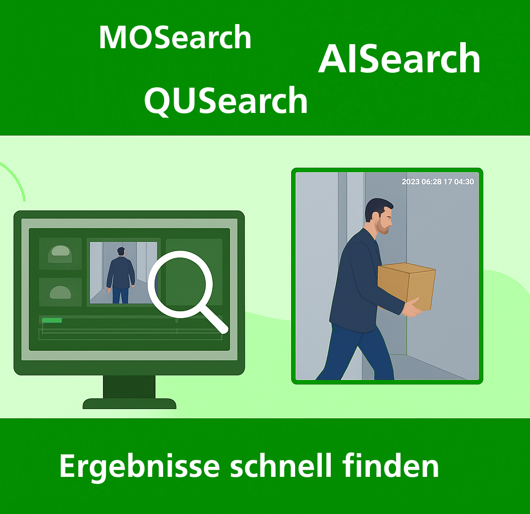 Highlights für Ihre Kunden: BURG GUARDs Smarte Suchtechnologien für Videoaufnahmen