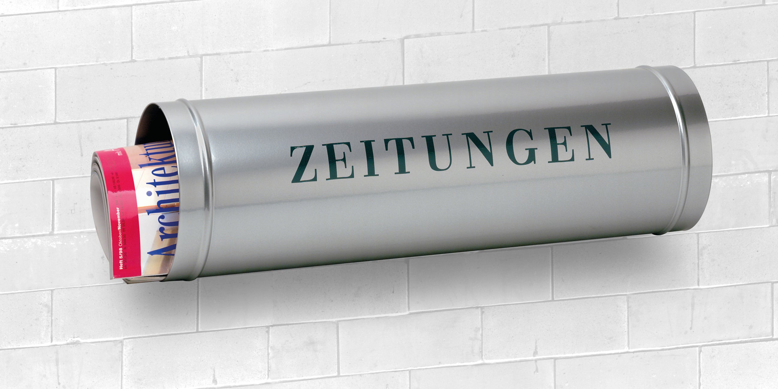 BURG-WÄCHTER Zeitungsrollfen und Zeitungsboxen - die ideale Ergänzung zu ihrem Briefkasten