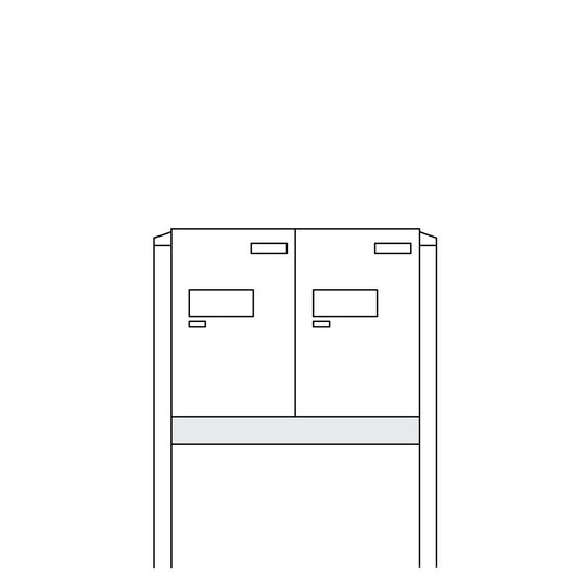 .eBoxx Anlage einbetoniert) W