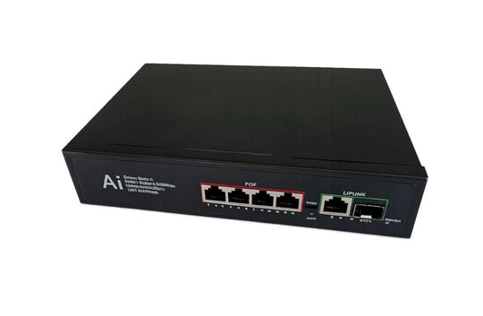 BWSwitch-1xGlasf. SFP 4xPOE